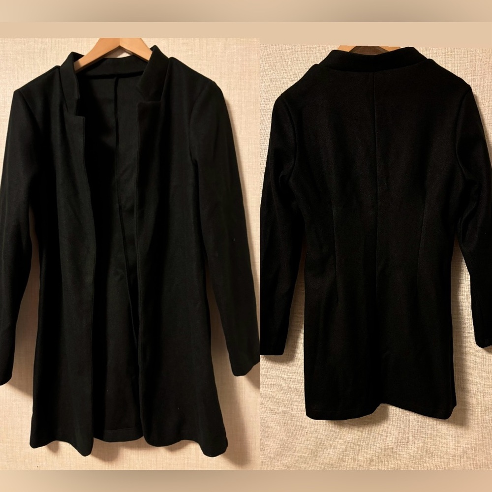 🖤Small Black Velour Blazer Jacket 🖤